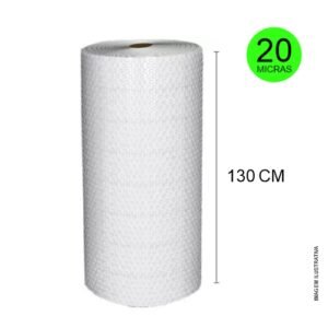 PLÁSTICO BOLHA  1,3M X 100M