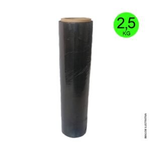 FILME STRETCH 2,5KG PRETO